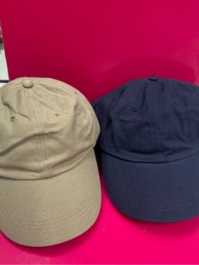Anvil Khaki and Navy Baseball Caps (6)